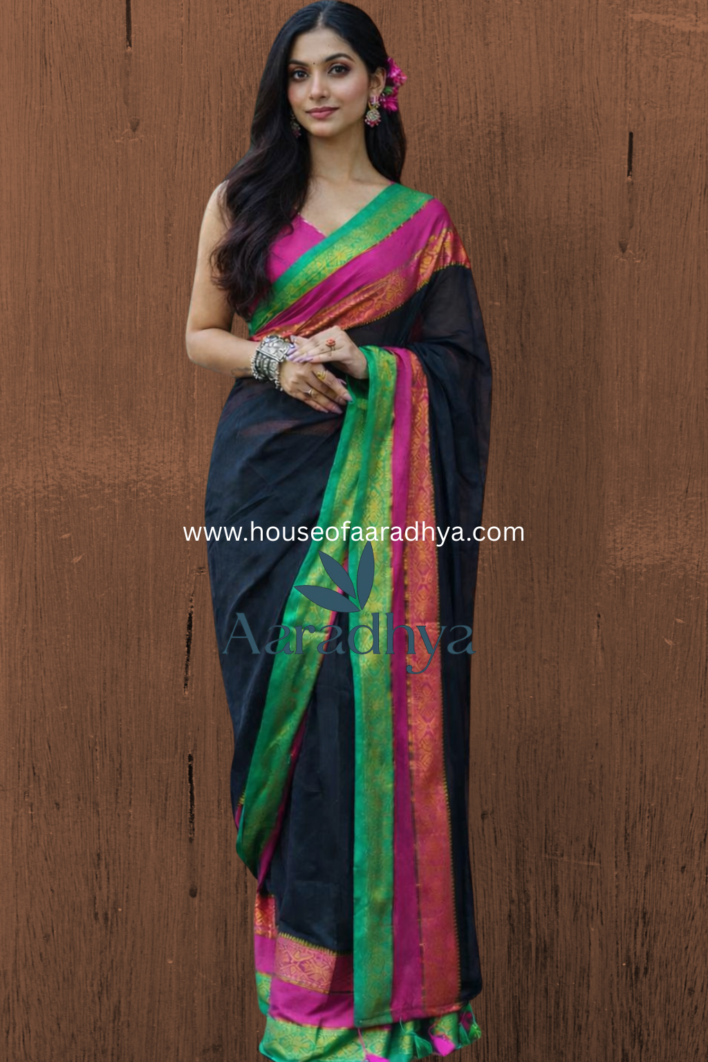 Kanchi Border Festive Saree | Mul Cotton Saree