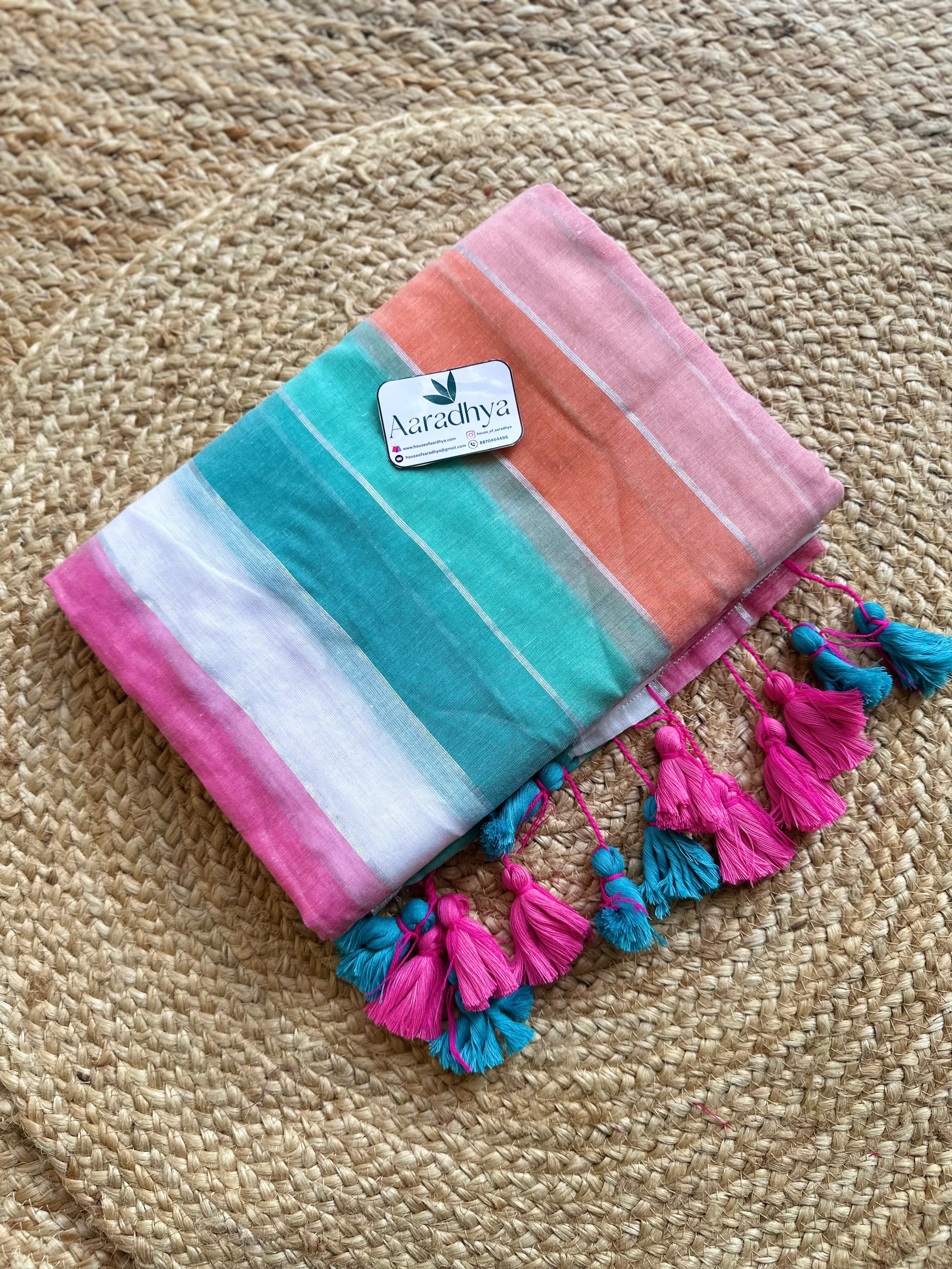 Multi Color | Mul Cotton Saree